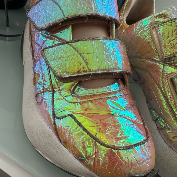 Stella McCartney Iridescent iridescent sneakers woman’s size 6 1/2   - 7 - Picture 15 of 16